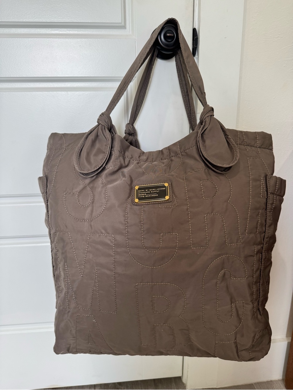 Marc by Marc Jacobs Quilted Nylon Tote